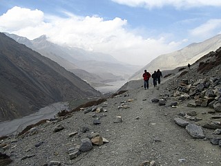 Almost 2nd hour of Hiking from Jomsom