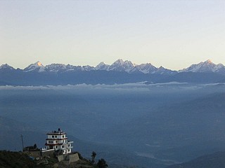 Beautiful Himalayan Ranges from Nagarkot