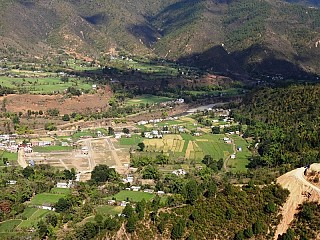 Jhimruk valley seen from Bhingrikot