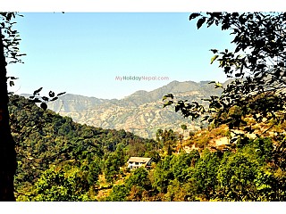 On the way to Kakani