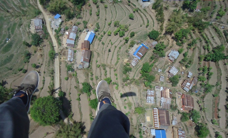 Up in the air Nepal