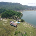Fewa lake and Paragliding