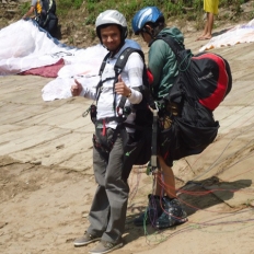 Before Paragliding in Nepal