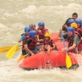Ready for Rapid at Trishuli River