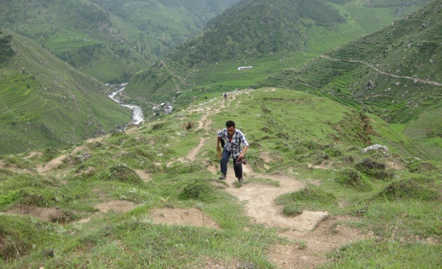 This is how the roads are at Tamti