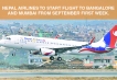 Kathmandu to Banglore, Mumbai direct flight